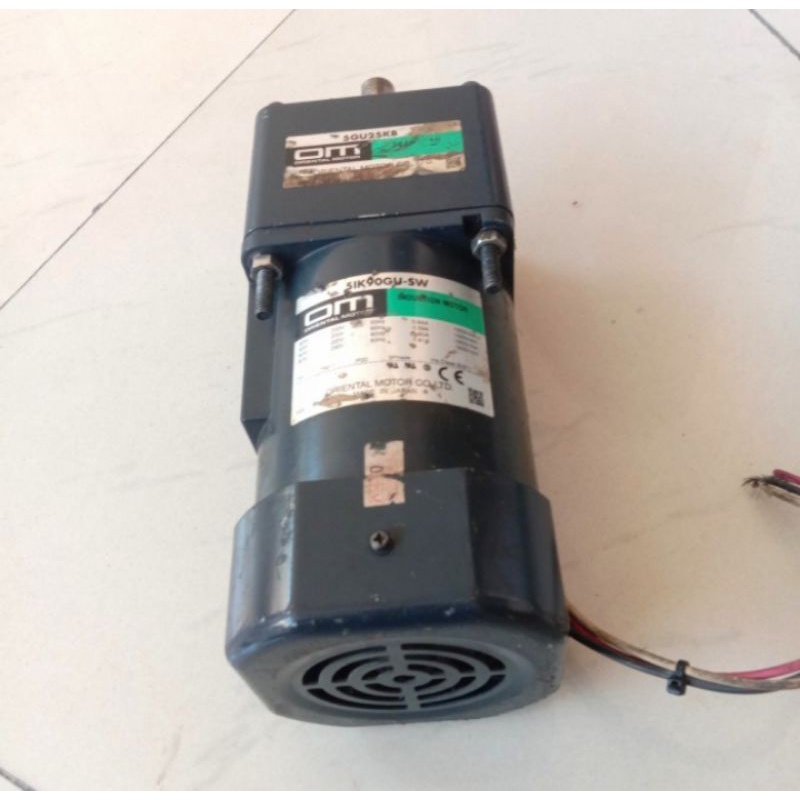 Ac Motor Gearbox Oriental Motor 220V 90W Ratio 1 : 25