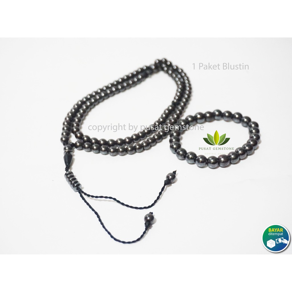 Tasbih Batu Kesehatan Blustin 99 Butir