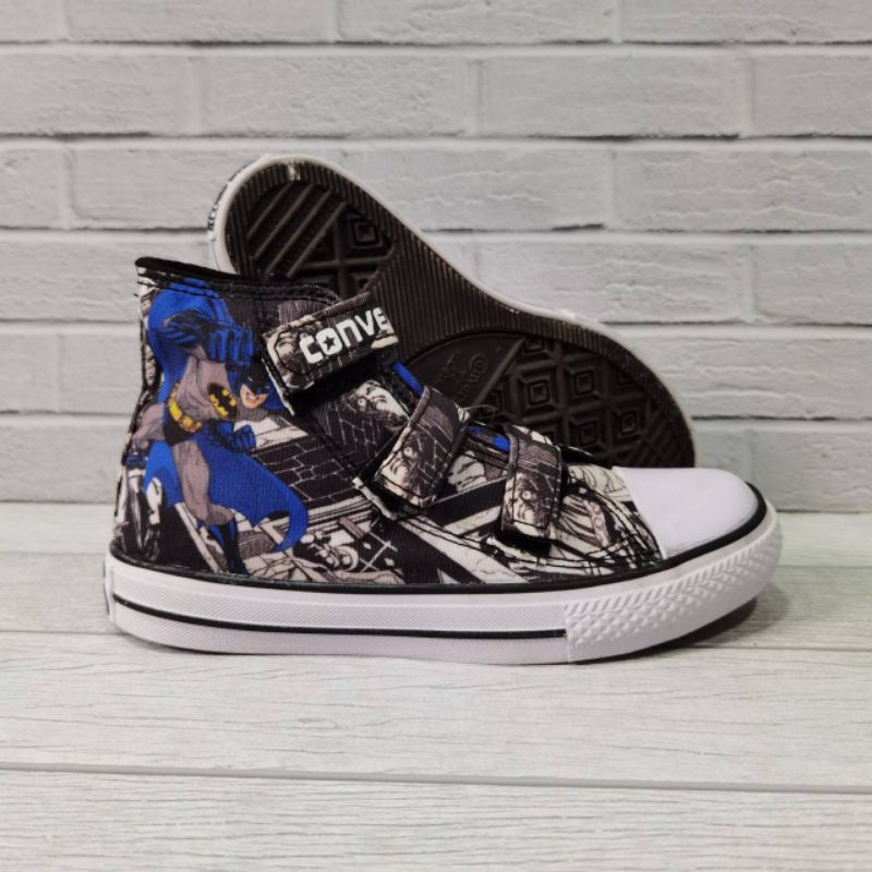 sepatu anak kids converse karakter super hero high