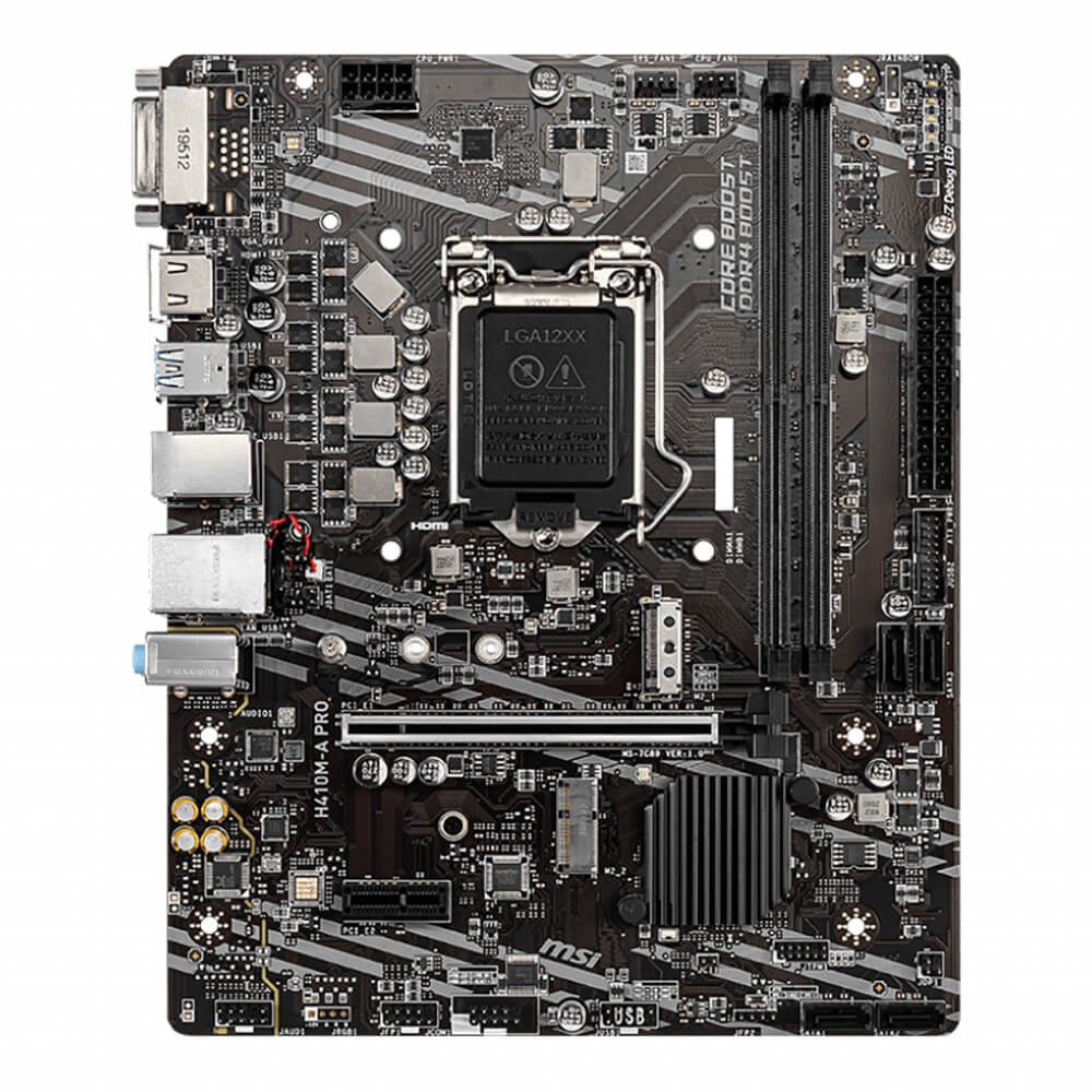 MOTHERBOARD MSI-CHIPSET INTEL H410M-PRO SOCKET 1200