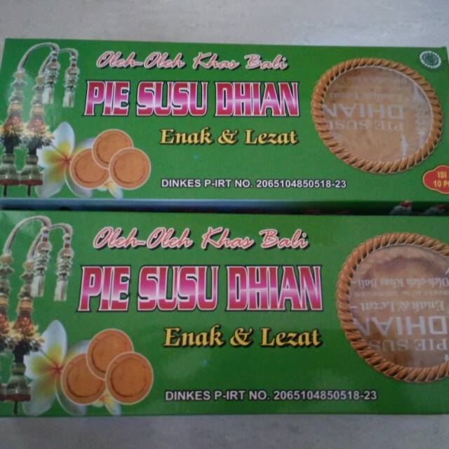 

Pie susu dhian