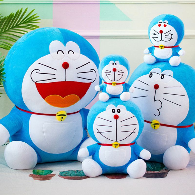 Anime Plush Doraemon Mainan Kualitas Tinggi Boneka Kucing Lucu Boneka Lembut Hadiah Bantal