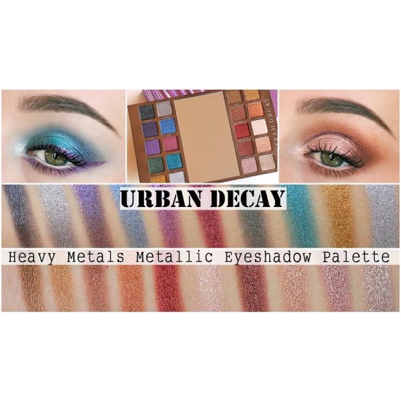 Urban Decay Heavy Metals Metallic Palette Eyeshadow