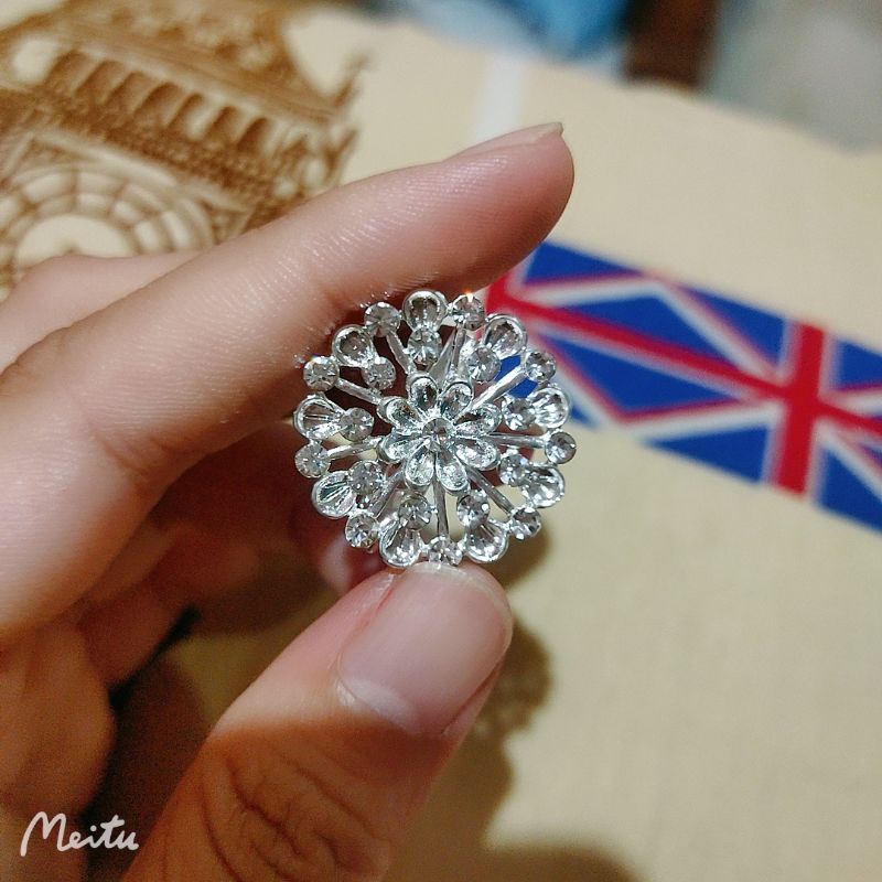 Mini Bros Dagu Silver Bunga love