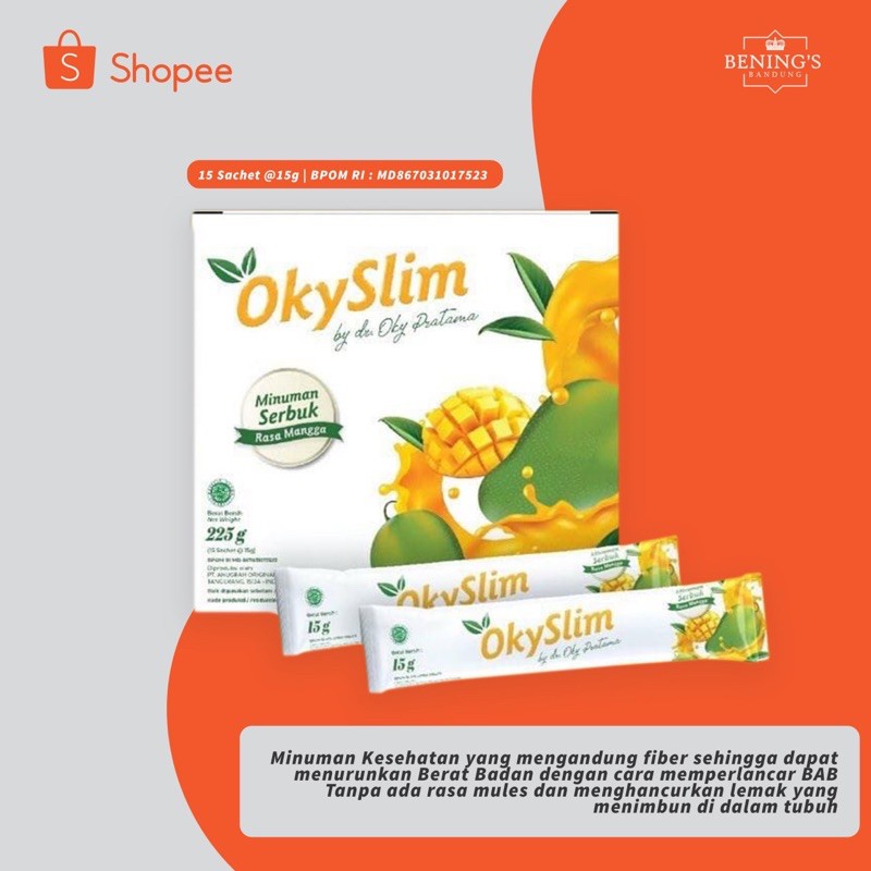 Oky Slim Benings Clinic | Paketan pengurus badan | Minuman diet