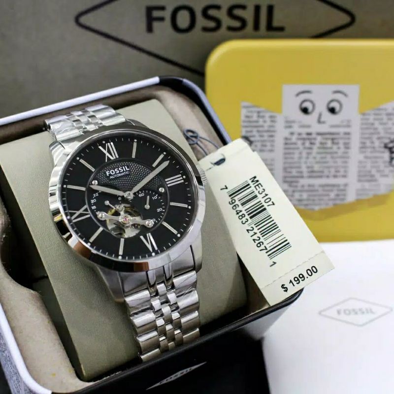 Fossil ME3107 Original Automatic Jam Tangan Pria