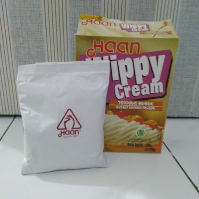 Haan wippy cream | whipping cream | whipped cream kemasan 200gr