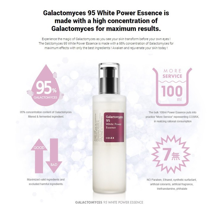 COSRX Galactomyces 95 Tone Balancing Essence 100ml