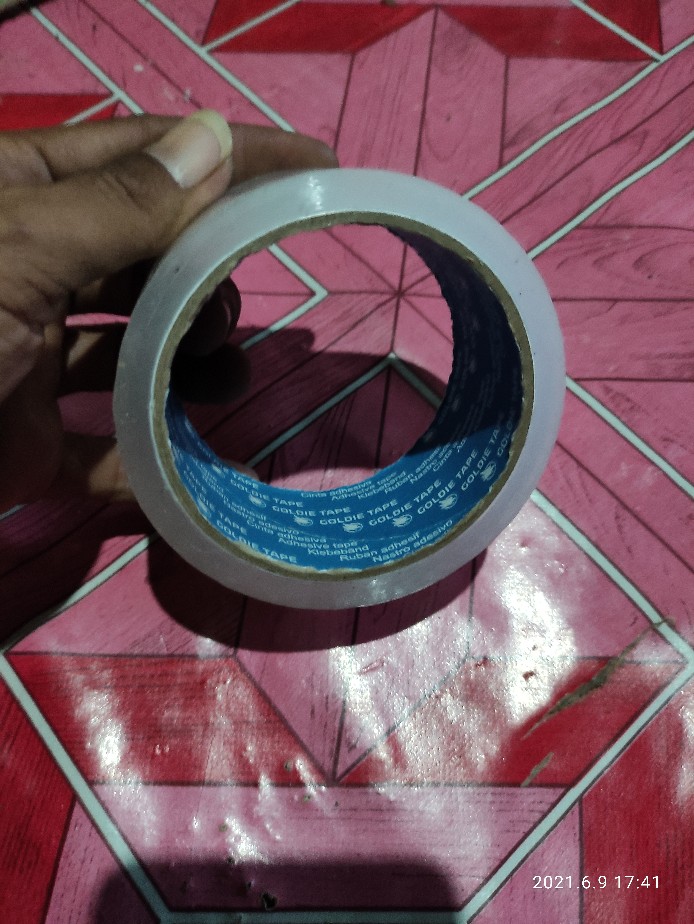 Dispenser Tape Cutter Besi / Pemotong Lakban 2 Tajam Dan Elastis, Promo ! !