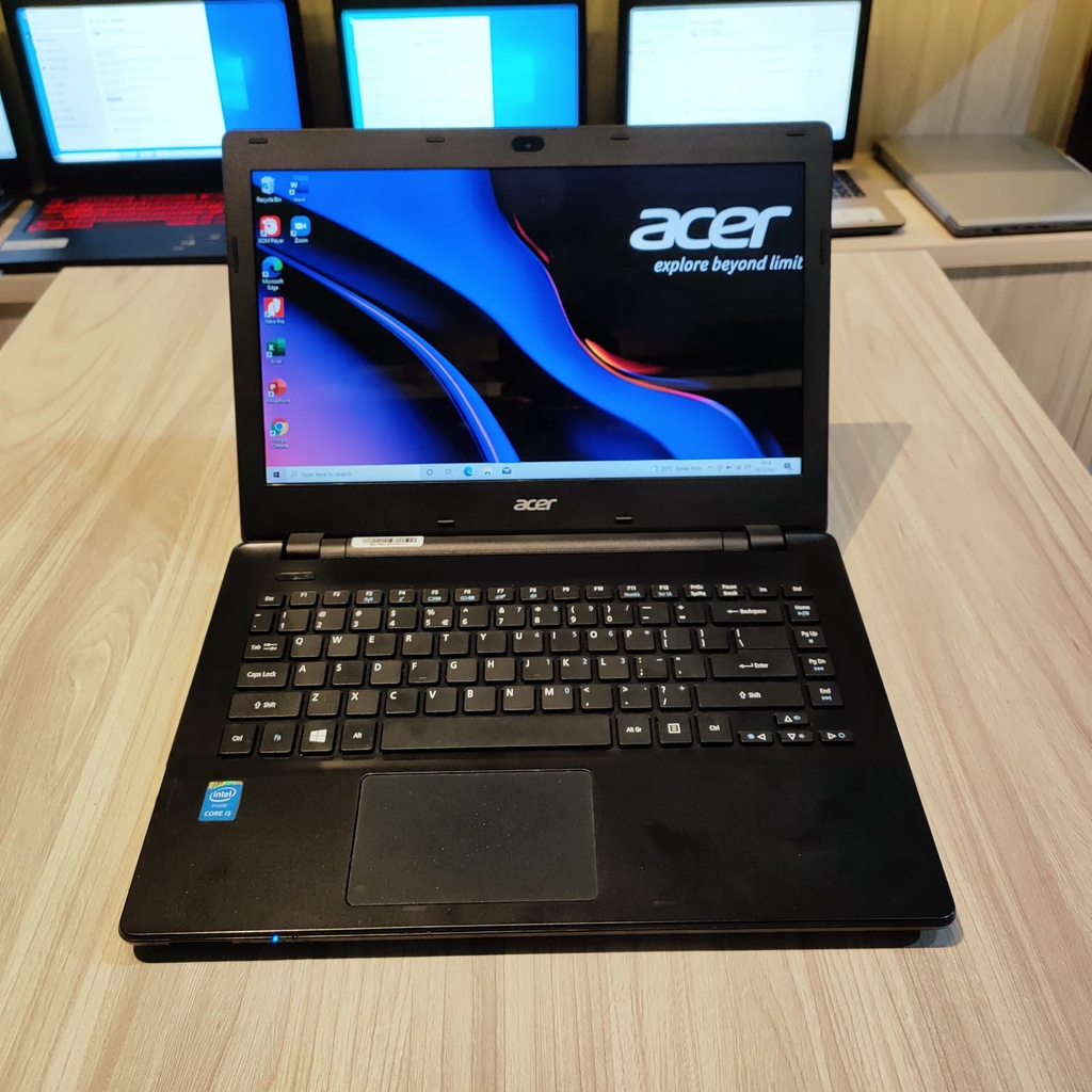ACER TravelMate P246 - Hitam (Core i5 gen 5) RAM 4GB HDD 500GB VGA Intel HD Graphics 5500