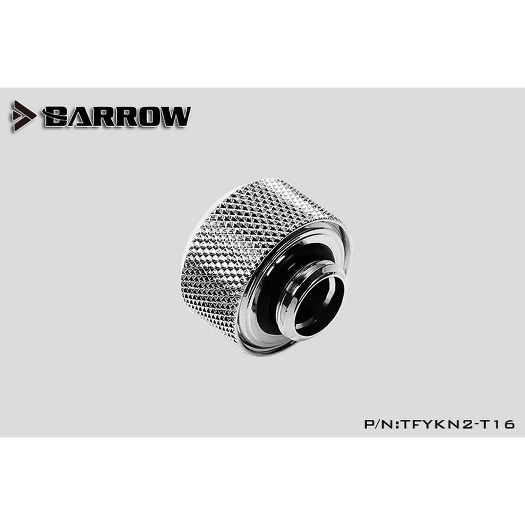 BARROW TFYKN2-T16 16mm OD Compression Fitting - Silver