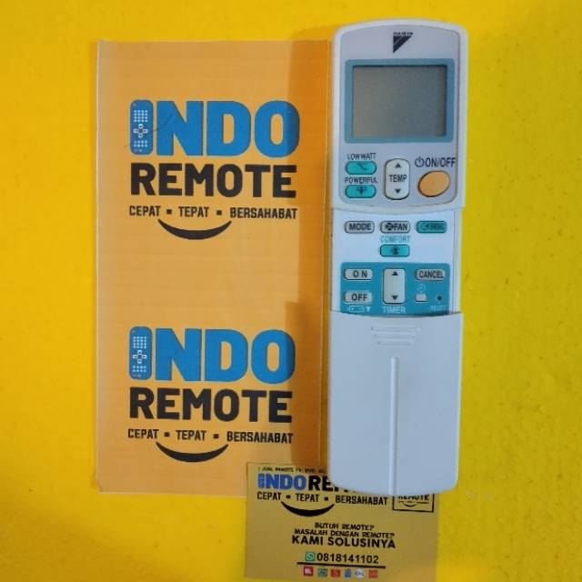 REMOTE AC DAIKIN ARC433A106 ORIGINAL LOW-WATT