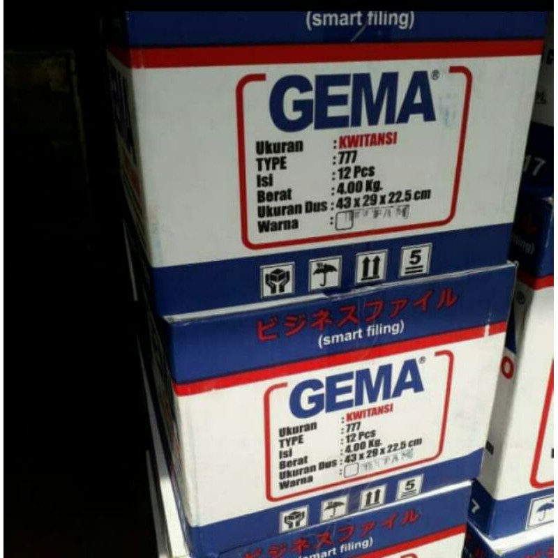 

ordner gema ukuran kuitansi isi 12pcs
