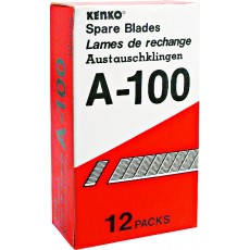 Kenko Cutter Blade A-100 Refill Kater Kecil A100 Isi Pisau Cuter / Tube isi 5