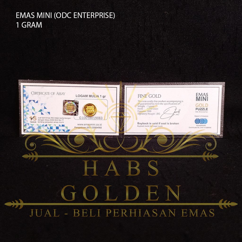 EMAS MINI ODC ENTERPRISE 1 GRAM