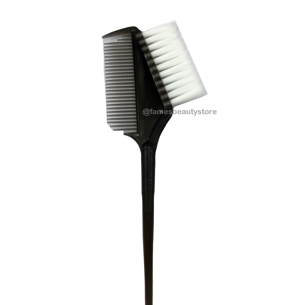 Sisir Semir Premium White Kuas Cat Rambut Salon