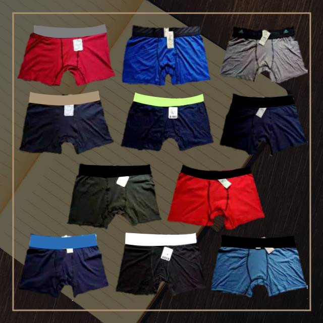 Celana Dalam Boxer Pria dan Remaja Bahan Best Quality Grosir