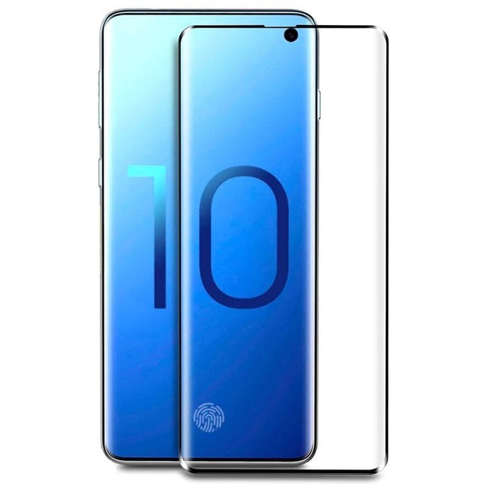 TEMPERED GLASS FULL LEM COVER HD SAMSUNG S10 - S10 PLUS -FULL COVERAGE