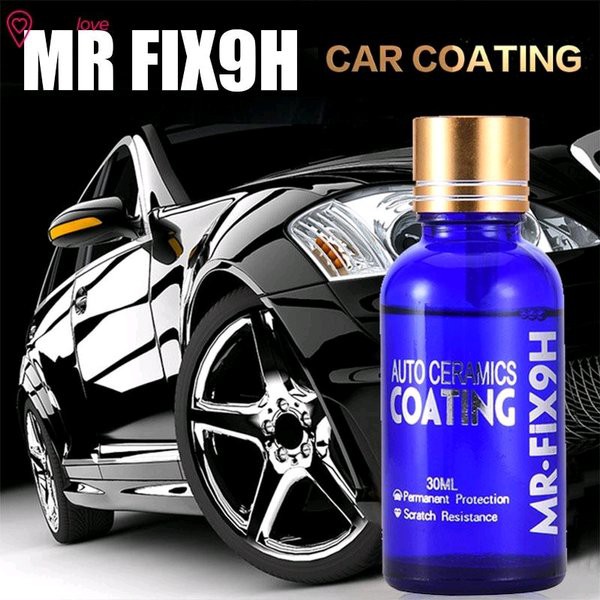 MR FIX Nano Auto Coating Ceramic 9H Cairan Pelindung Pengkilap Cat Anti Gores Kaca Body Mobil Motor