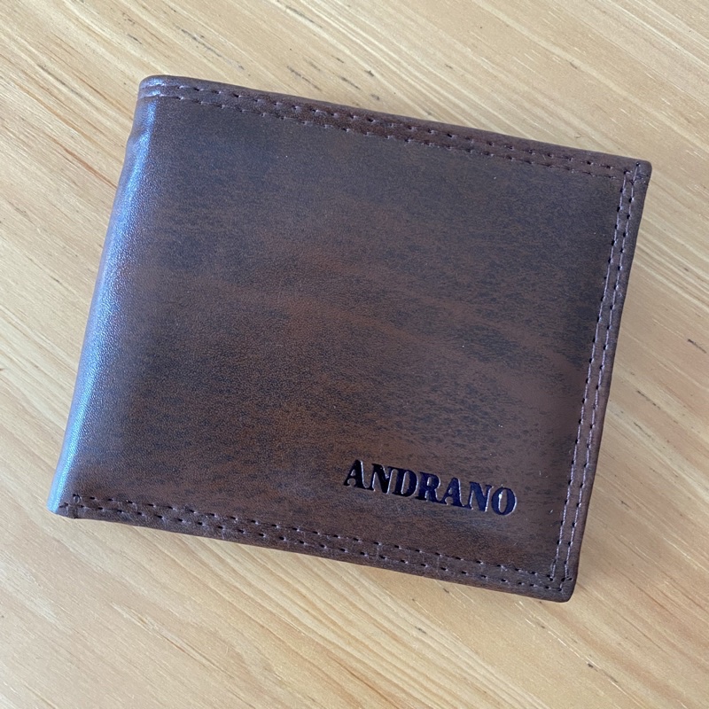 DOMPET PRIA TERLARIS BAHAN DIJAMIN TAHAN LAMA BAHAN SYNTETIS-ANDRANO CT kilap