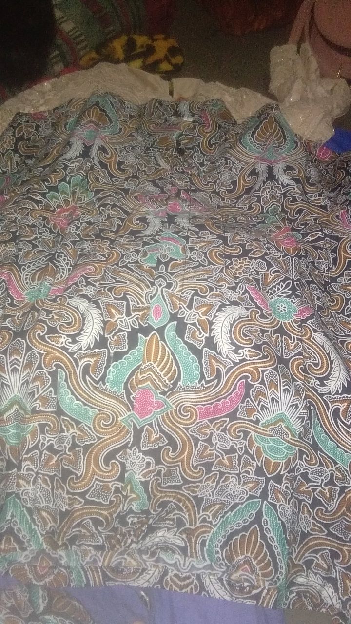 Ready 10 Warna !!! Shopashop Solo Batik Couple Havana Brukat Corneli Tunik Set
