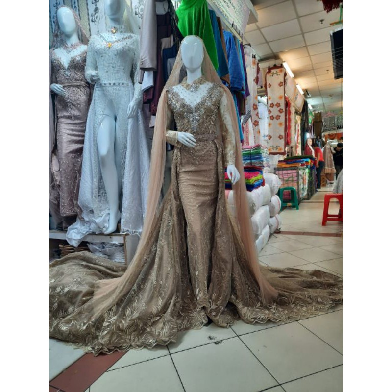 kebaya pengantin slim