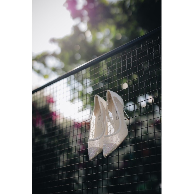 PRELOVED EVERBEST JIHANE WEDDING SHOES SIZE 37