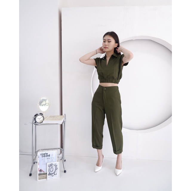 Cora Set-Army Green