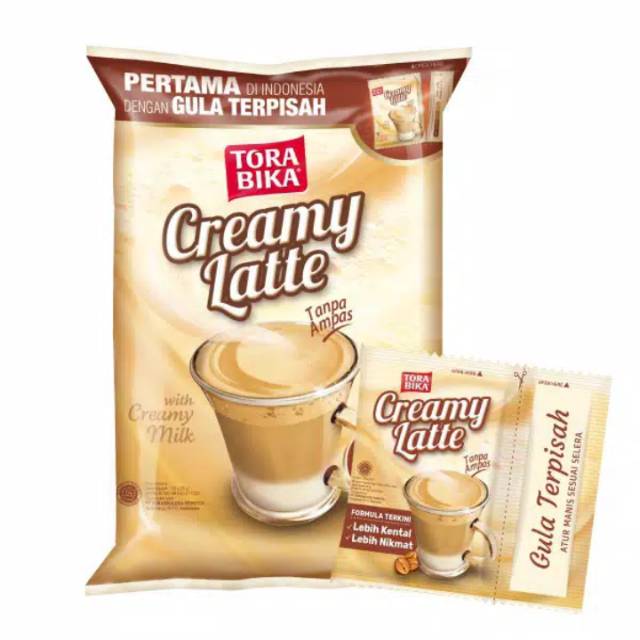 

TORABIKA CREAMY LATTE bag 20sachet