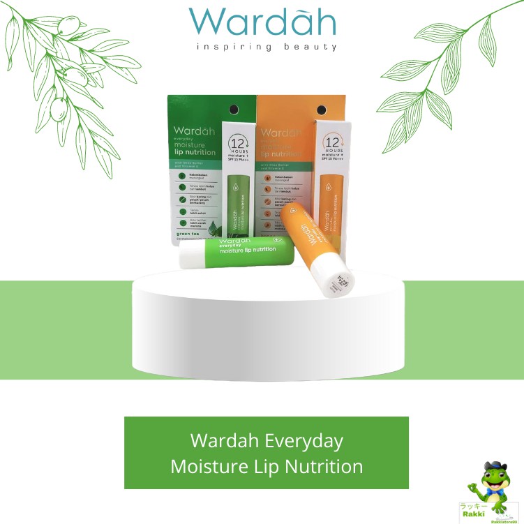 ❣️Rakkistore99❣️Wardah Everyday Moisture Lip Nutrition Balm 4g (100% Original)