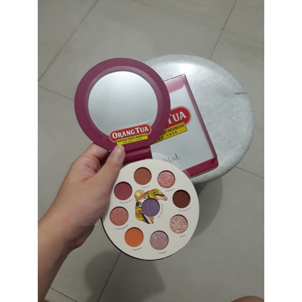 preloved mad for makeup orang tua eyeshadow palette