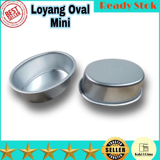 PERALATAN BAKING LOYANG OVAL MINI PERLENGKAPAN DAPUR