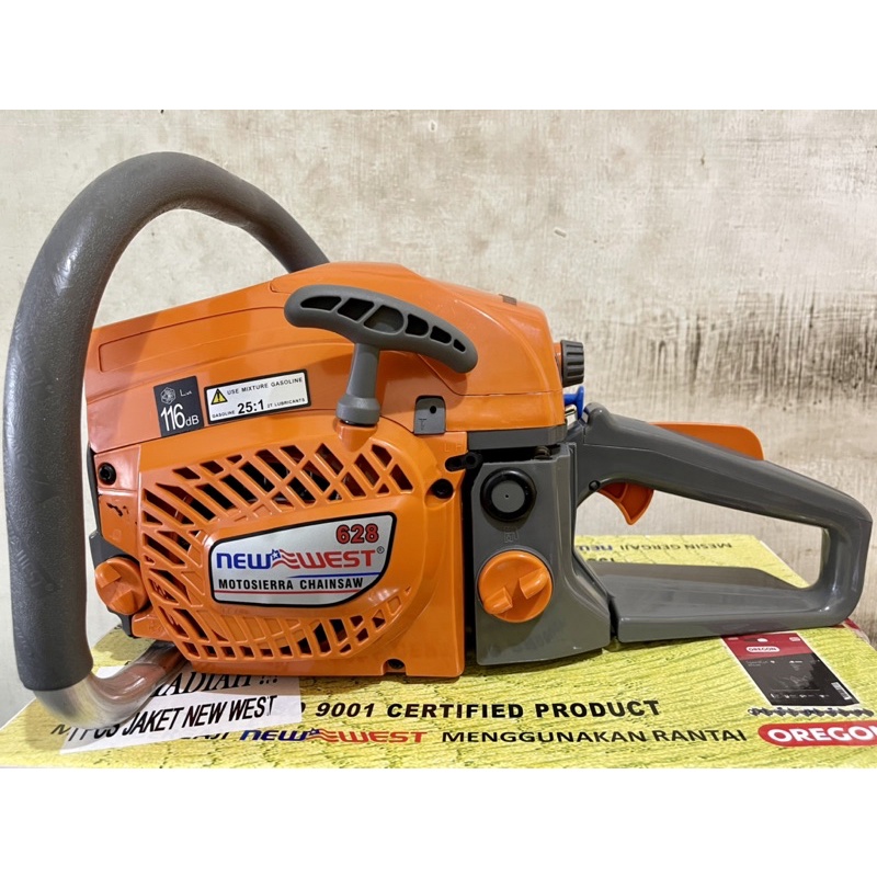 chainsaw mesin gergaji kayu new west 628