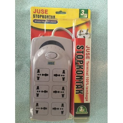 Stop Kontak 6 Lubang Juse