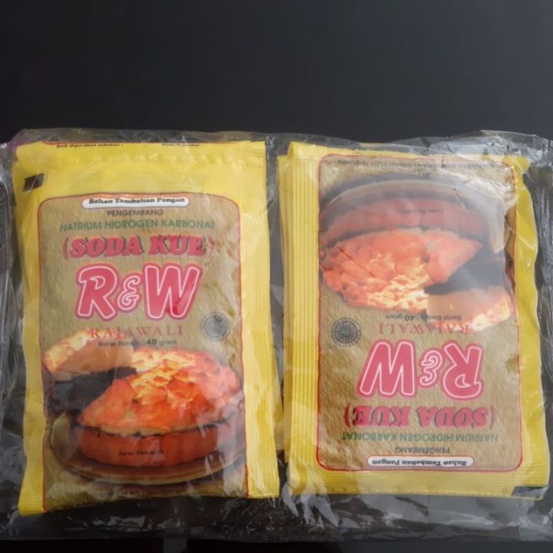 

Rajawali Soda Kue Sachet 40g / R&W Soda Kue Kuning