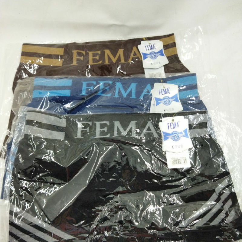 Jual BOXER PRIA FM POLOS Segi Empat CELANA DALAM PRIA BOXER FM NK SPORT