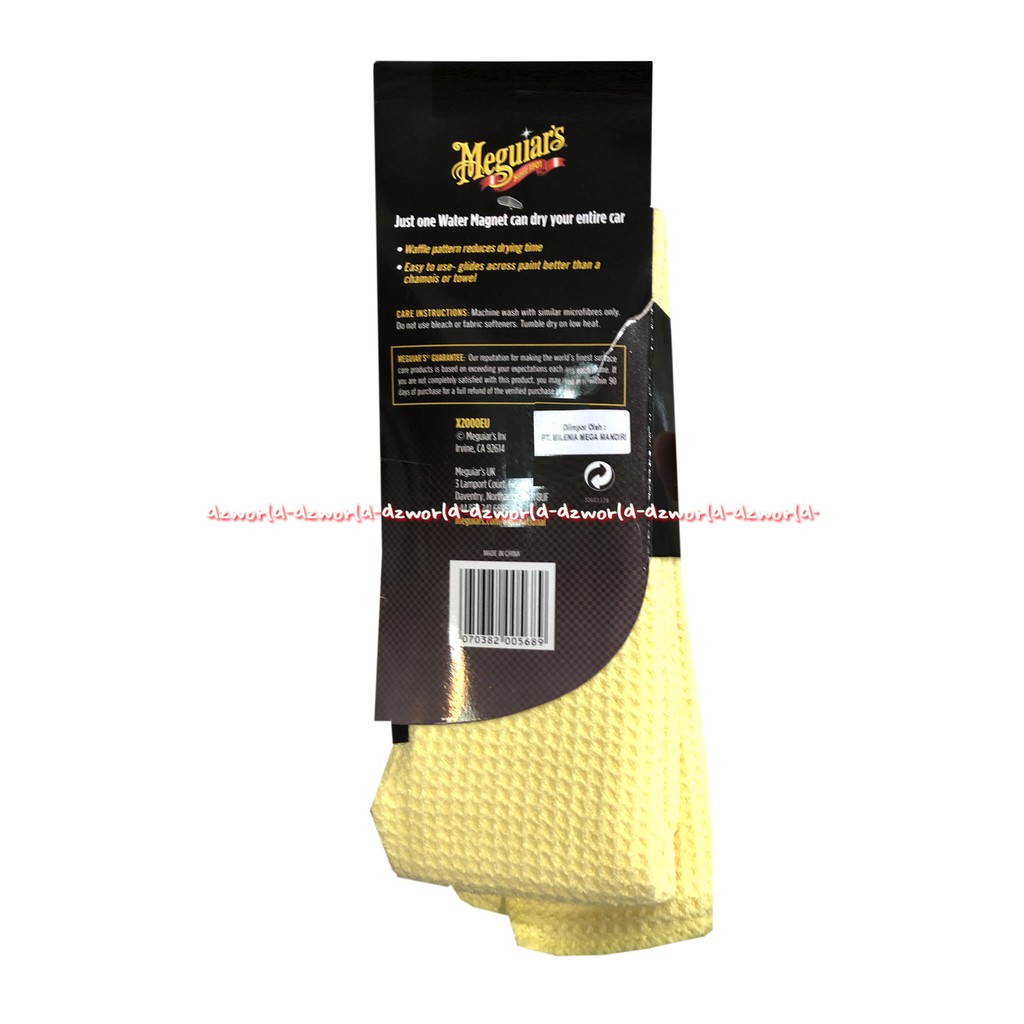 Meguiars Microfibre Water Magnet Drying Towel Kain Lap Cepat Menyerap Meguar Meguiar