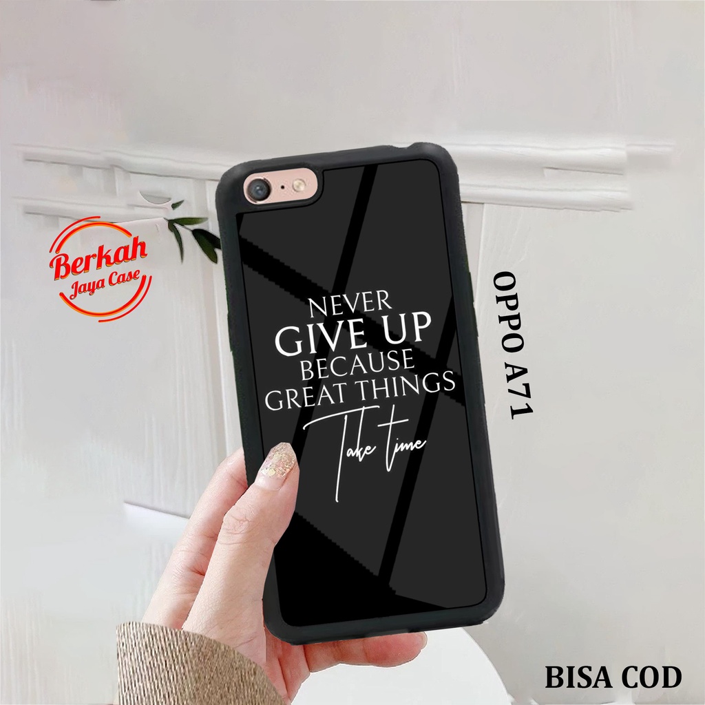 Case OPPO A71 Casing OPPO A71 case QUOTES ENGLISH Case hp kondom hp case aesthetic case anime case k