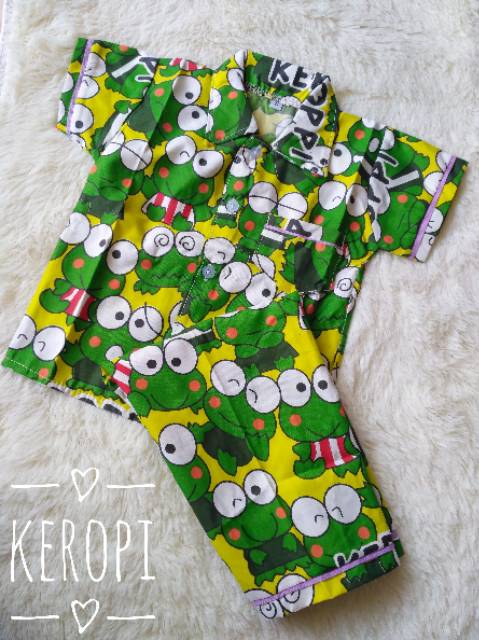 [READY JATENG] PIYAMA ANAK USIA 1-5 TAHUN BAHAN KATUN CATRA