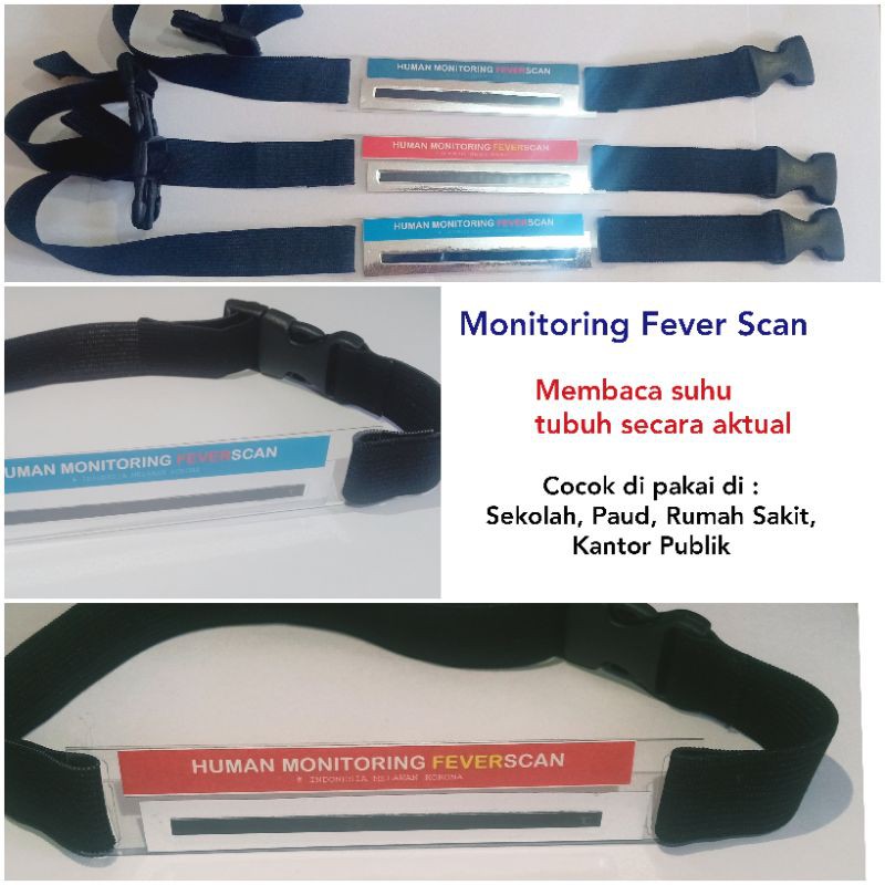 Termometer Suhu Tubuh Monitoring Fever Scan Untuk Memantau Suhu Secara Aktual