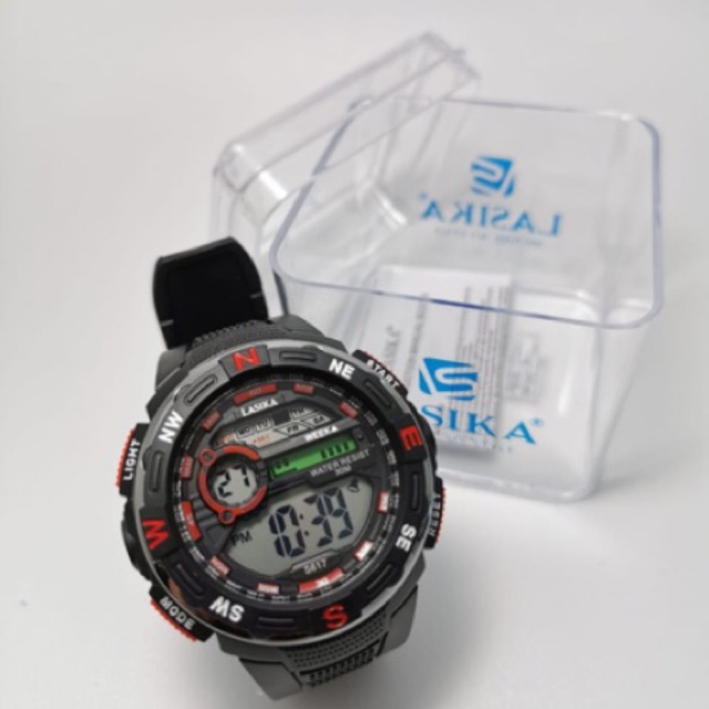 Jam Tangan Lasika 617 sporty digital anti air Fashion Jam Dewasa