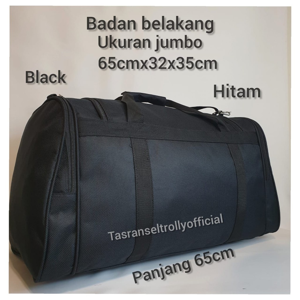 Tas Pakaian Travel Bag Polo Interclub 65cmx32x35cm ukuran Jumbo original.