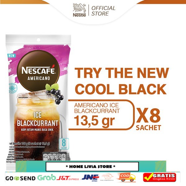 

GIFT - NESCAFE Americano Ice Blackcurrant 8 x 13.5gr