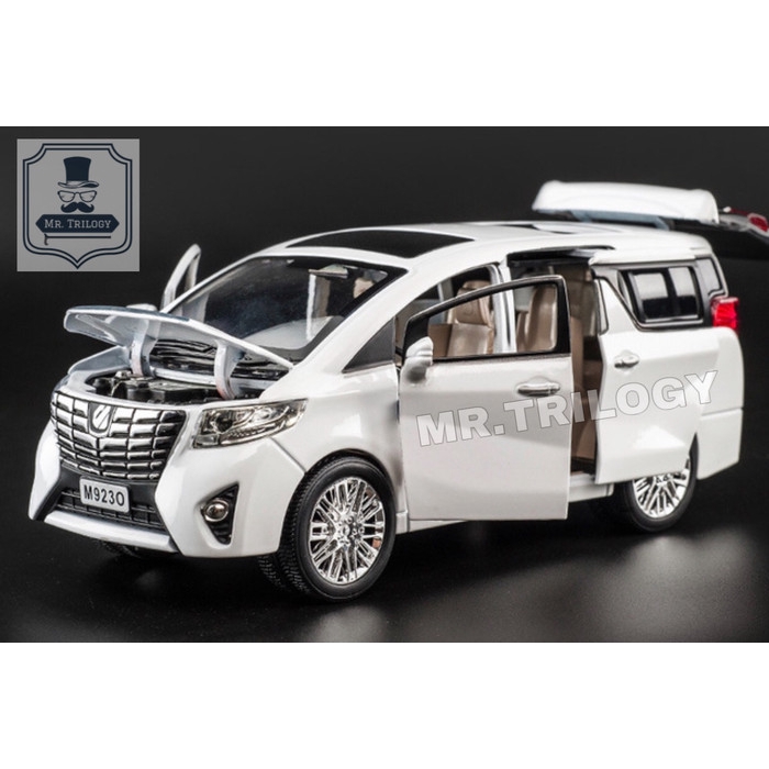 DIECAST MOBIL / MINIATUR MOBIL ALPHARD 1:24 | KADO MOBIL MAINAN DIE CAST
