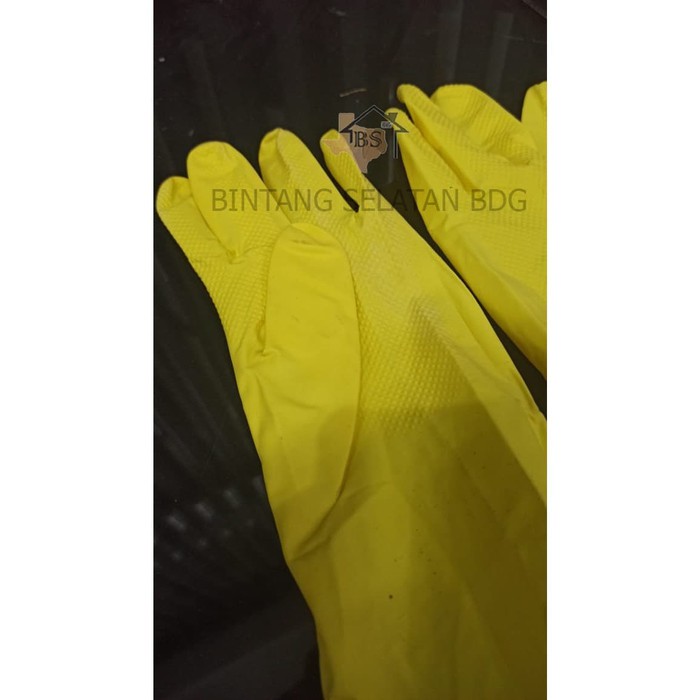 SARUNG TANGAN KARET RUBBER GLOVES LATEX GLOVES 1 PASANG