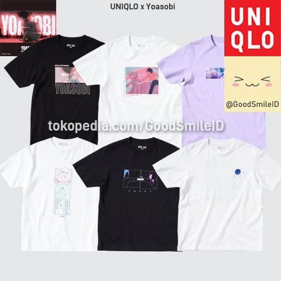 Big Sale Uniqlo Ut X Yoasobi T-Shirt Wanita Kaos Lengan Pendek Jastip Premium