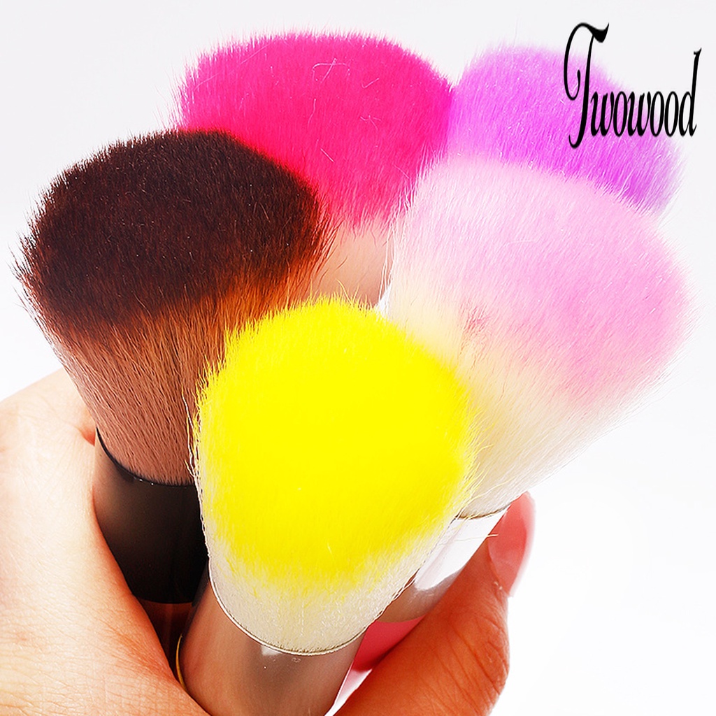 Brush Makeup Bahan Nilon Untuk Membersihkan Debu