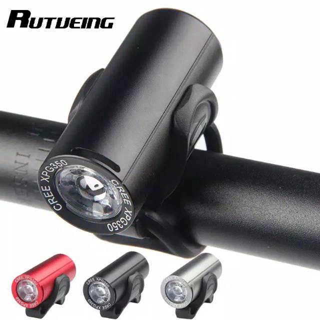 Lampu sepeda depan usb charge bf 902 350lm