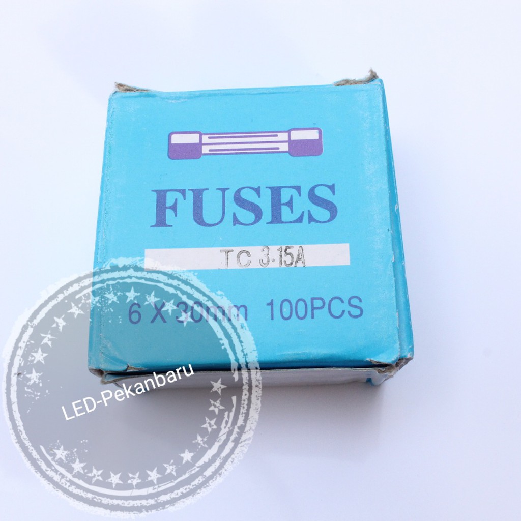 FUSE CERAMIC 6X30MM SEKREING KERAMIK 2A 3.15A 15A 20A 25A 30A 6*30MM