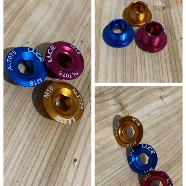 Baut Penutup Crank Luce Alloy 7075